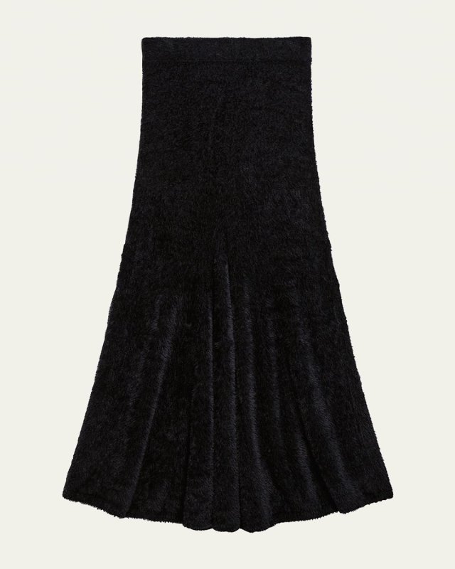 Eyelash Knit Maxi Skirt
